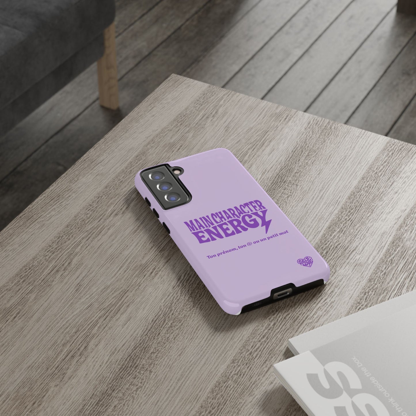 Main Character Energy - Coque Samsung (violet)
