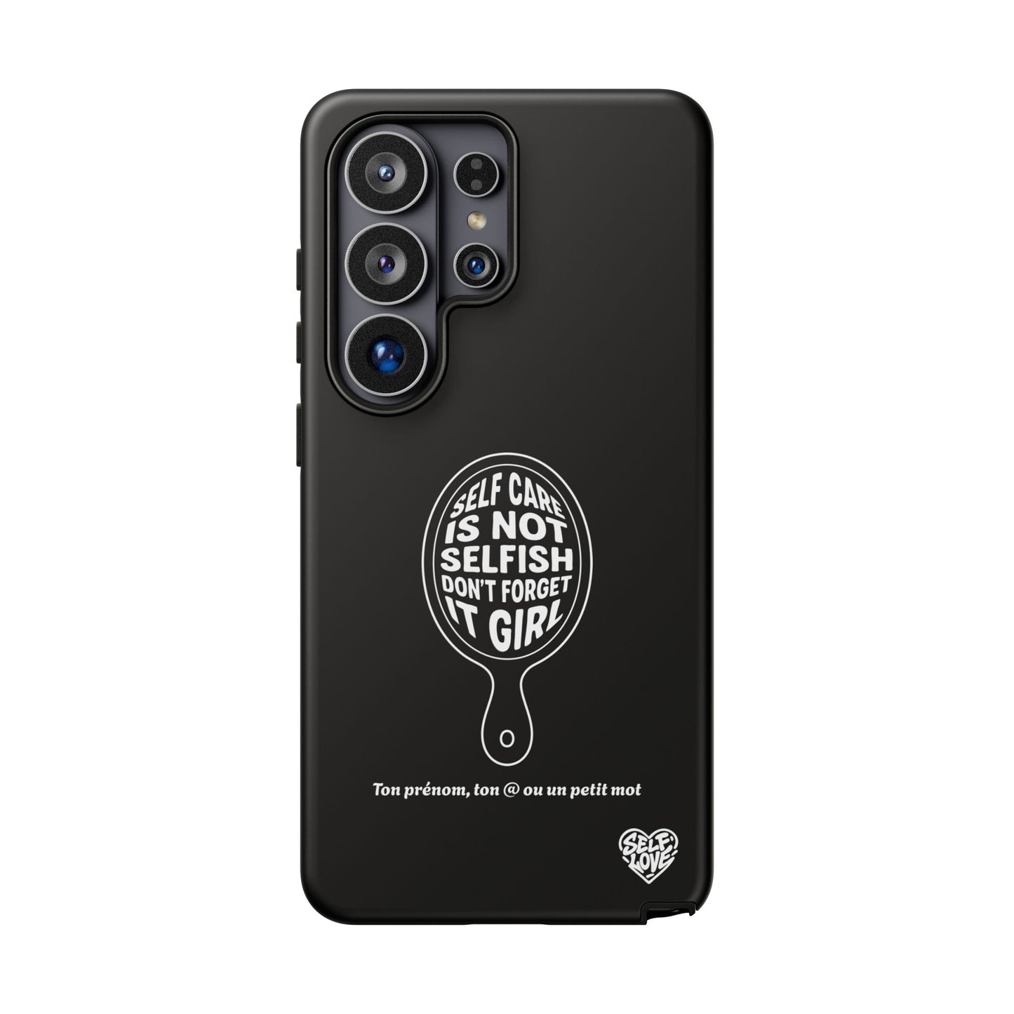 Self Care - Coque Samsung (noir)