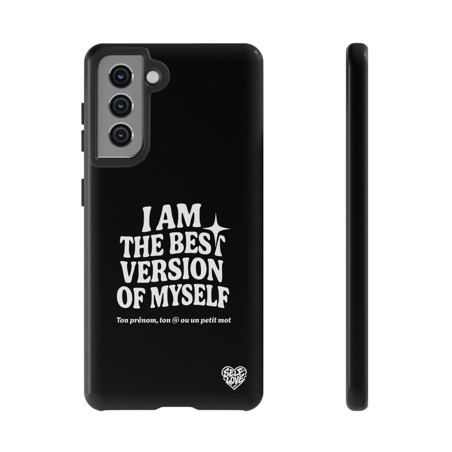 I Am The Best Version Of Myself - Coque Samsung (noir)