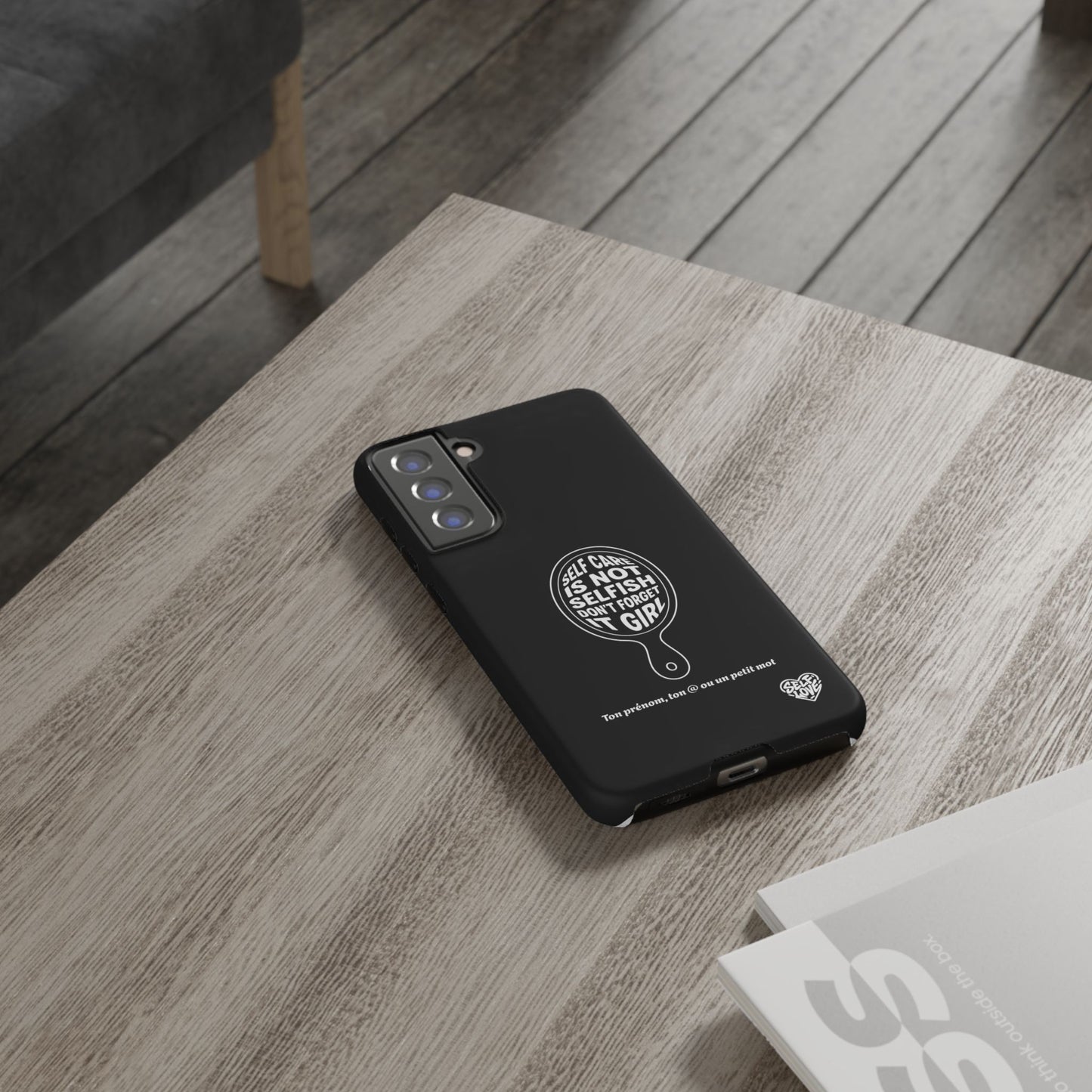 Self Care - Coque Samsung (noir)