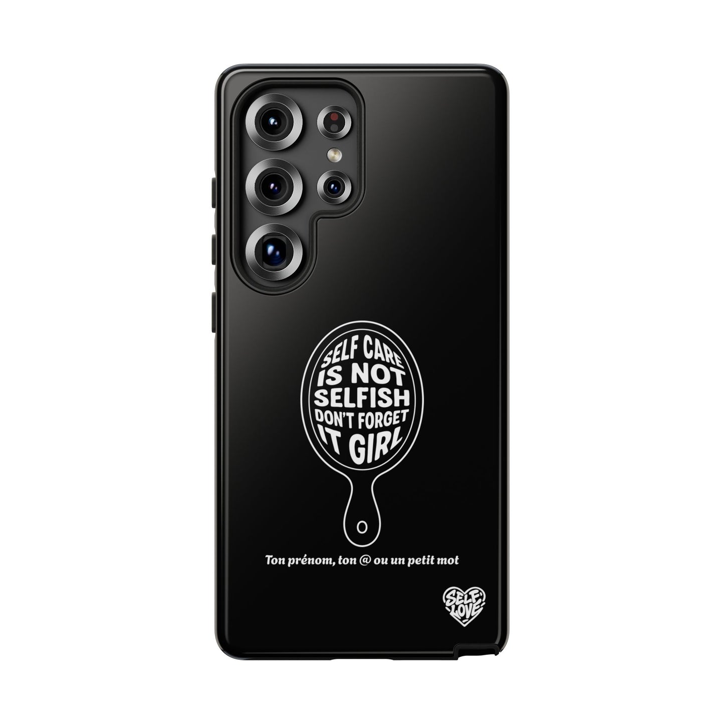 Self Care - Coque Samsung (noir)