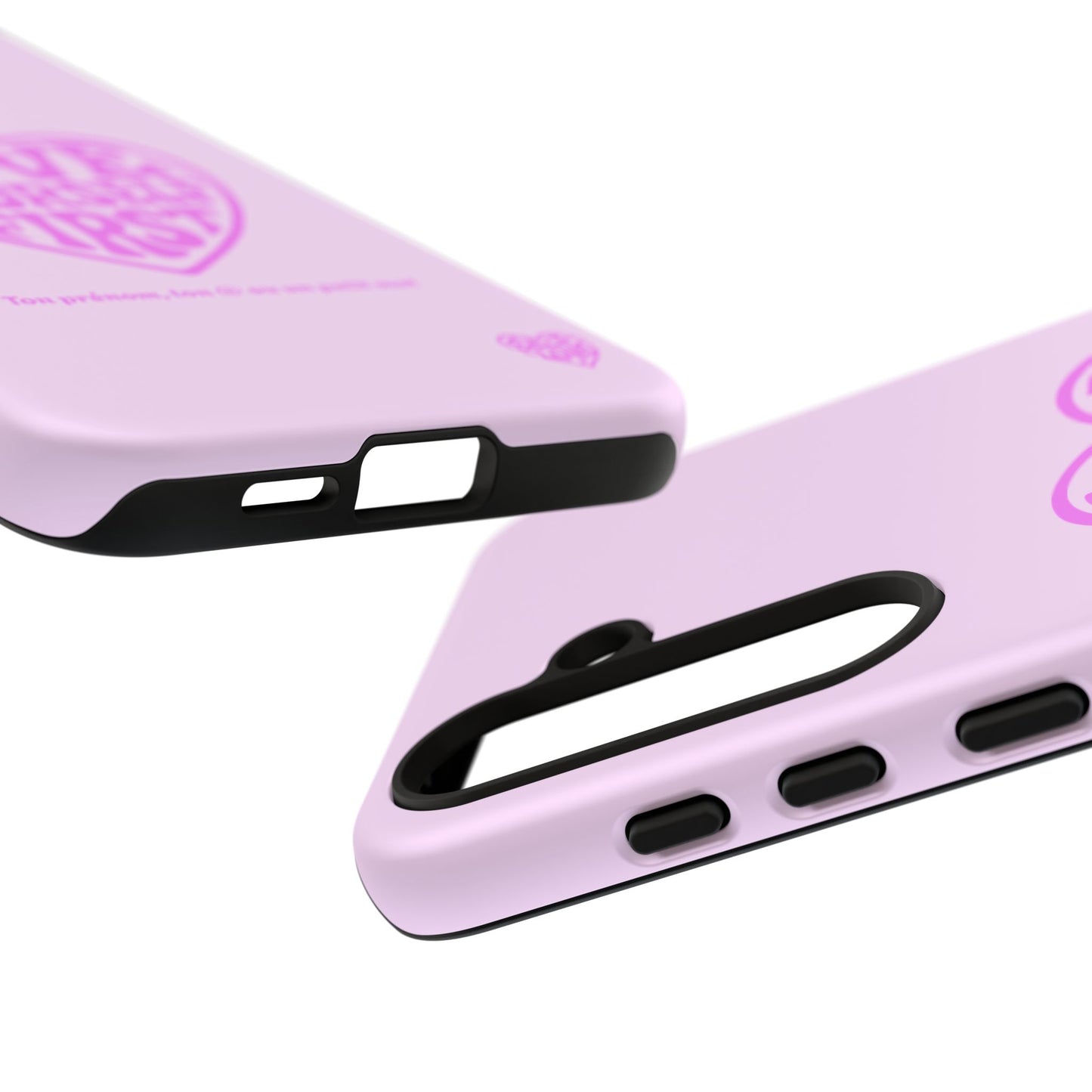 Love Yourself First - Coque Samsung (rose)