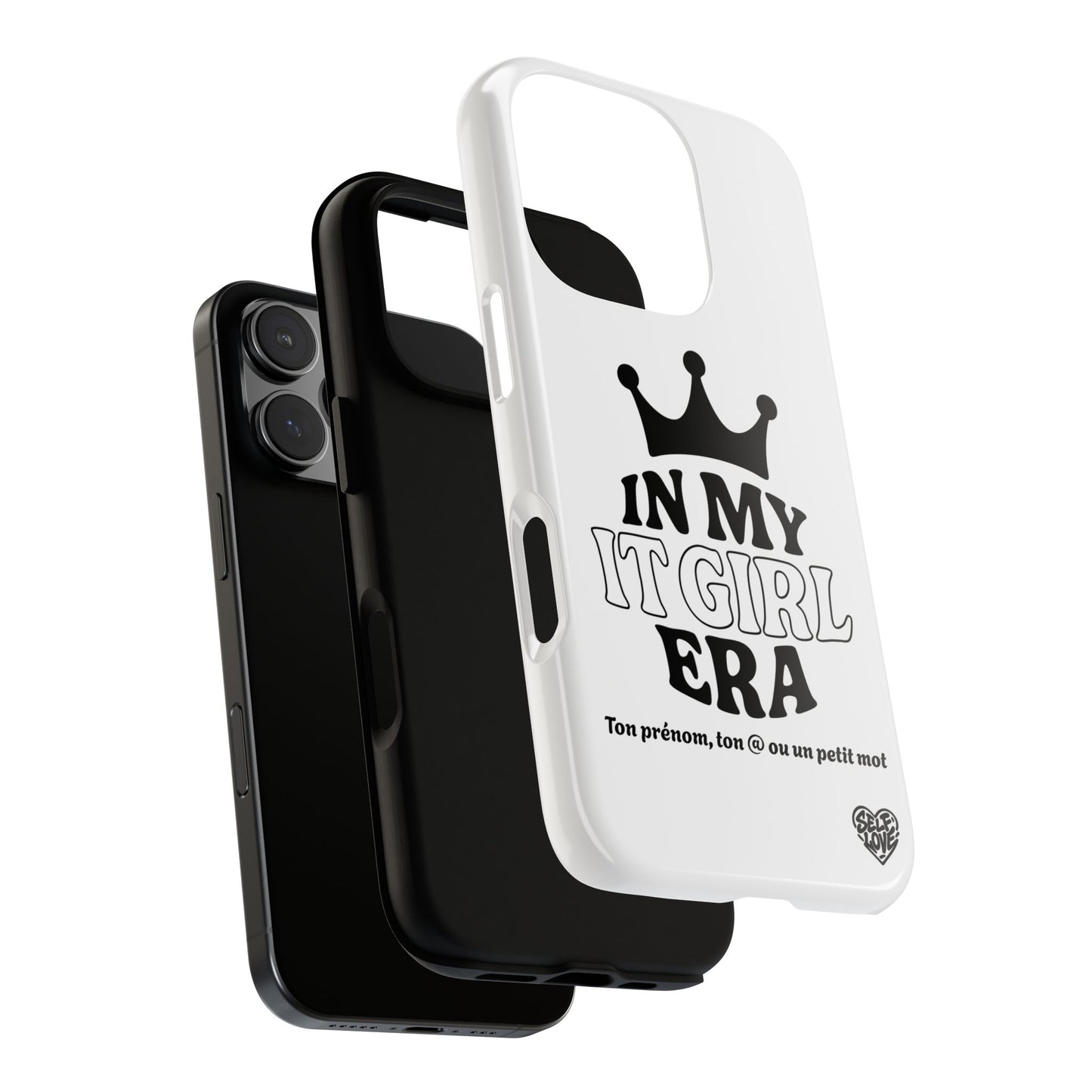 In My It Girl Era - Coque iPhone (blanc)