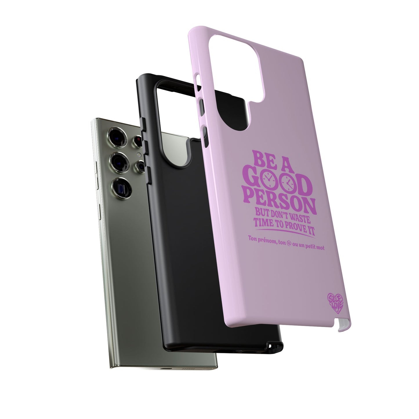 Be A Good Person - Coque Samsung (rose)