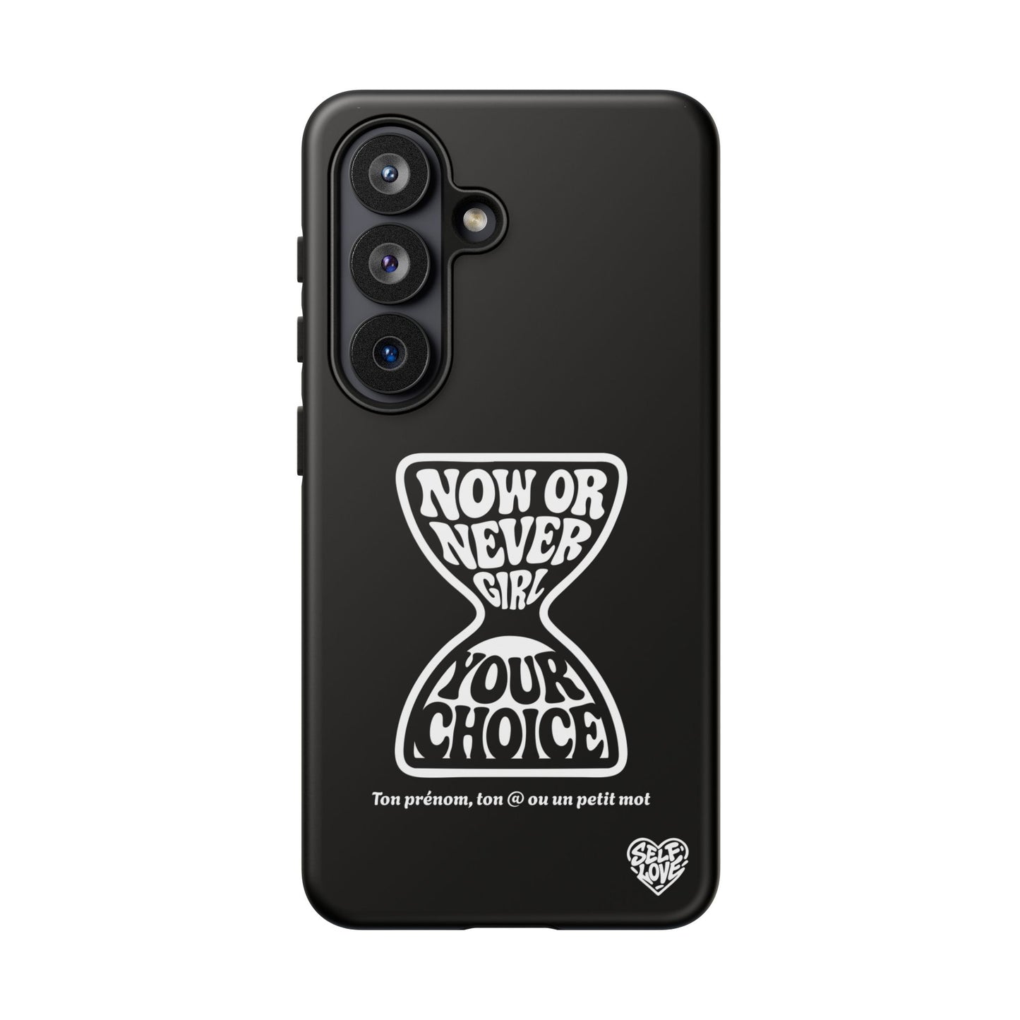 Now Or Never Girl - Coque Samsung (noir)