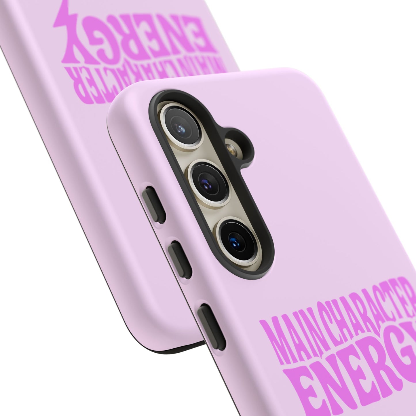 Main Character Energy - Coque Samsung (rose)
