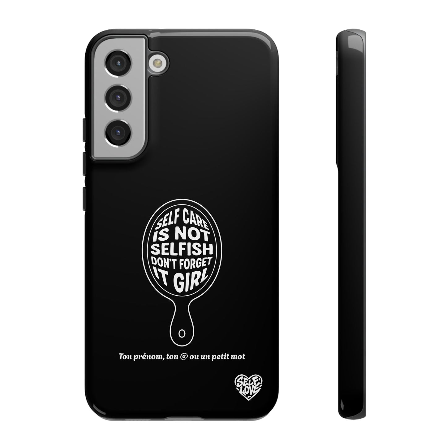 Self Care - Coque Samsung (noir)