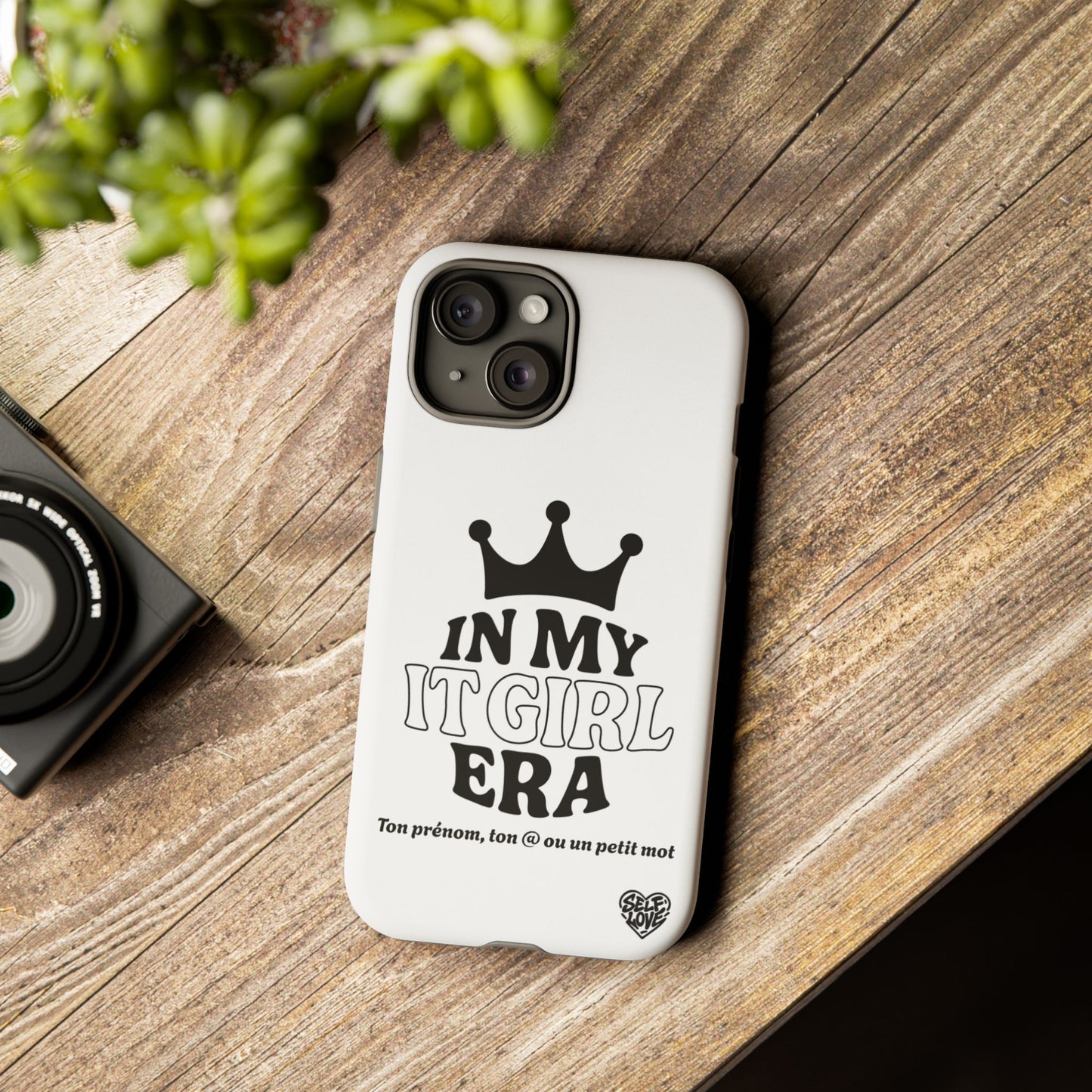 In My It Girl Era - Coque iPhone (blanc)