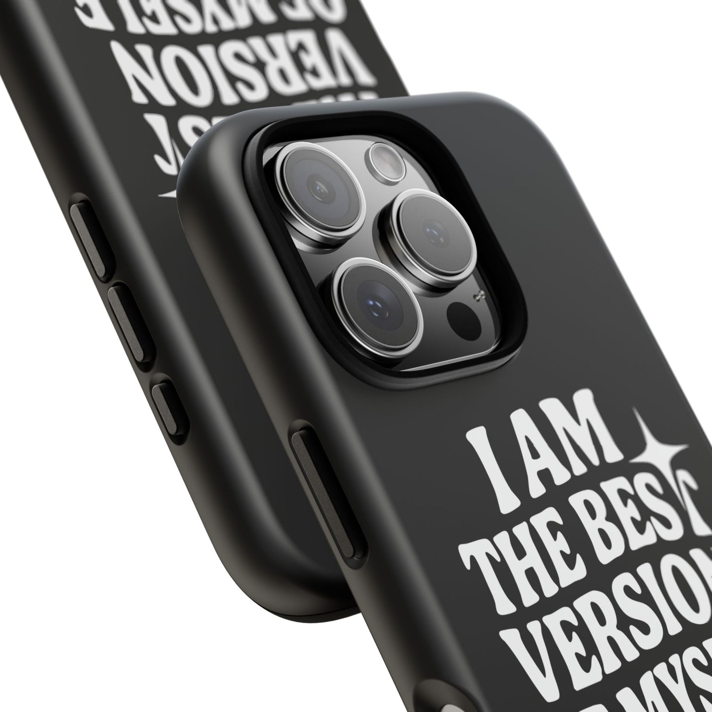 I Am The Best Version Of Myself - Coque iPhone (noir)