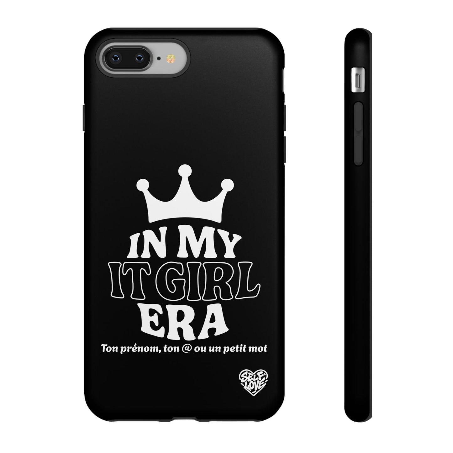 In My It Girl Era - Coque iPhone (noir)
