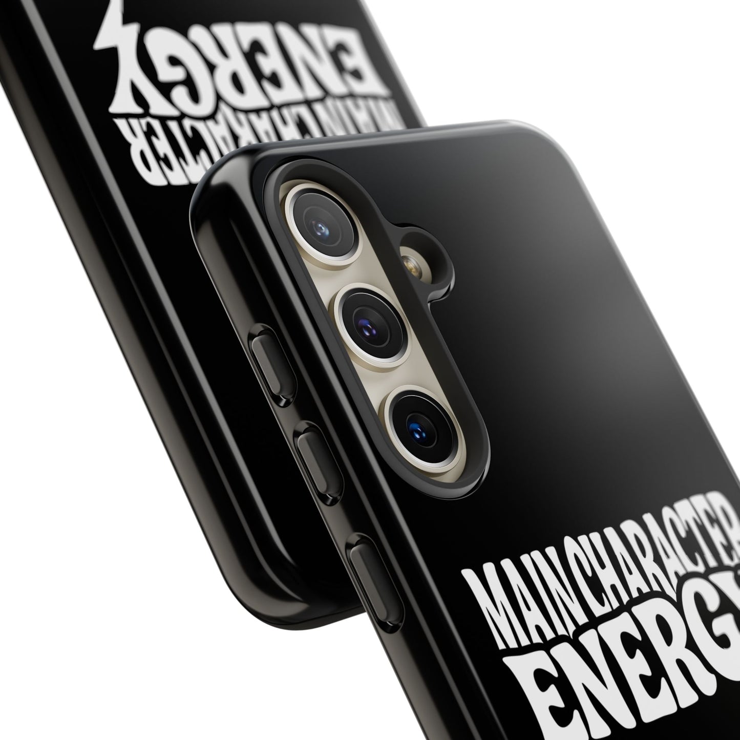 Main Character Energy - Coque Samsung (noir)