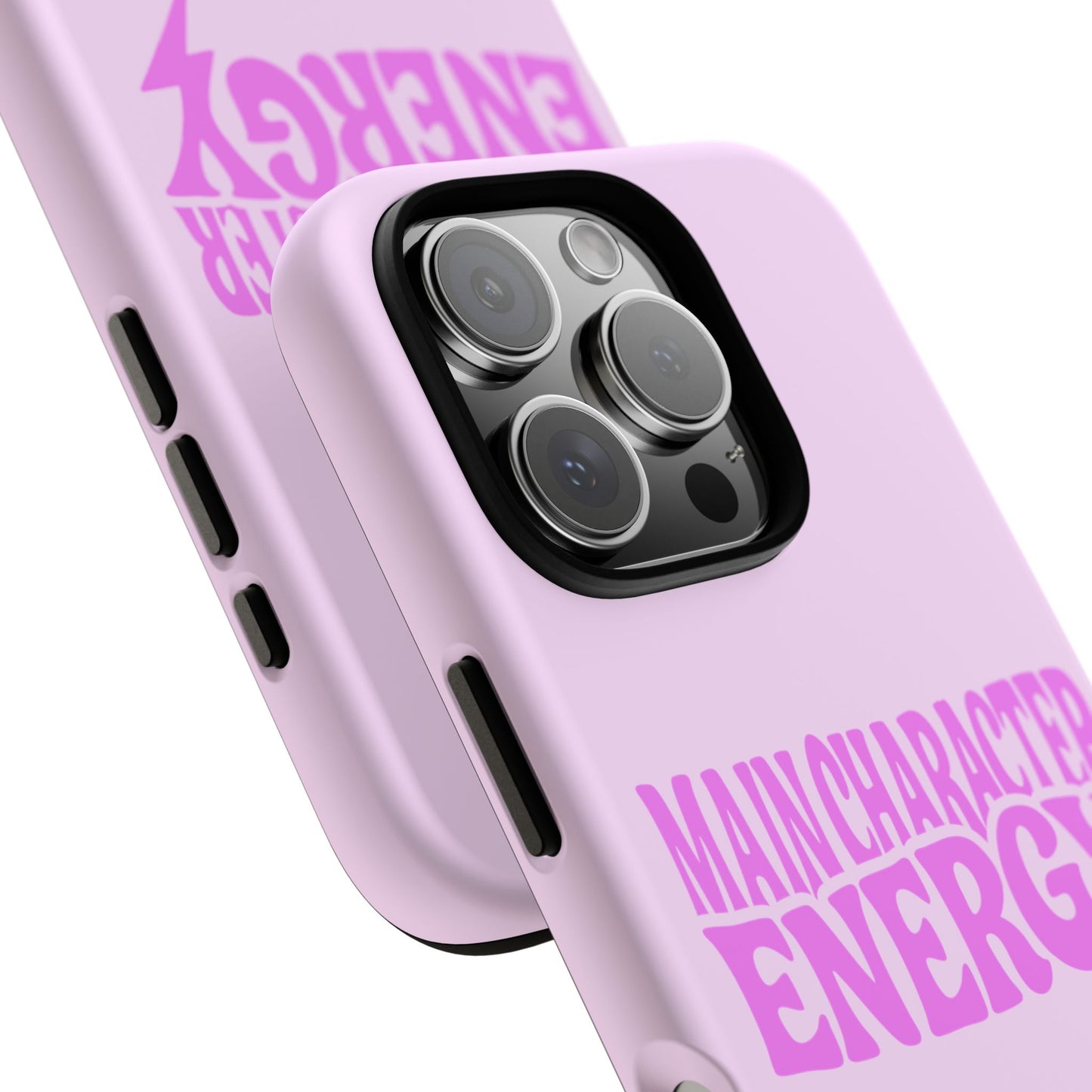 Main Character Energy - Coque iPhone (rose)