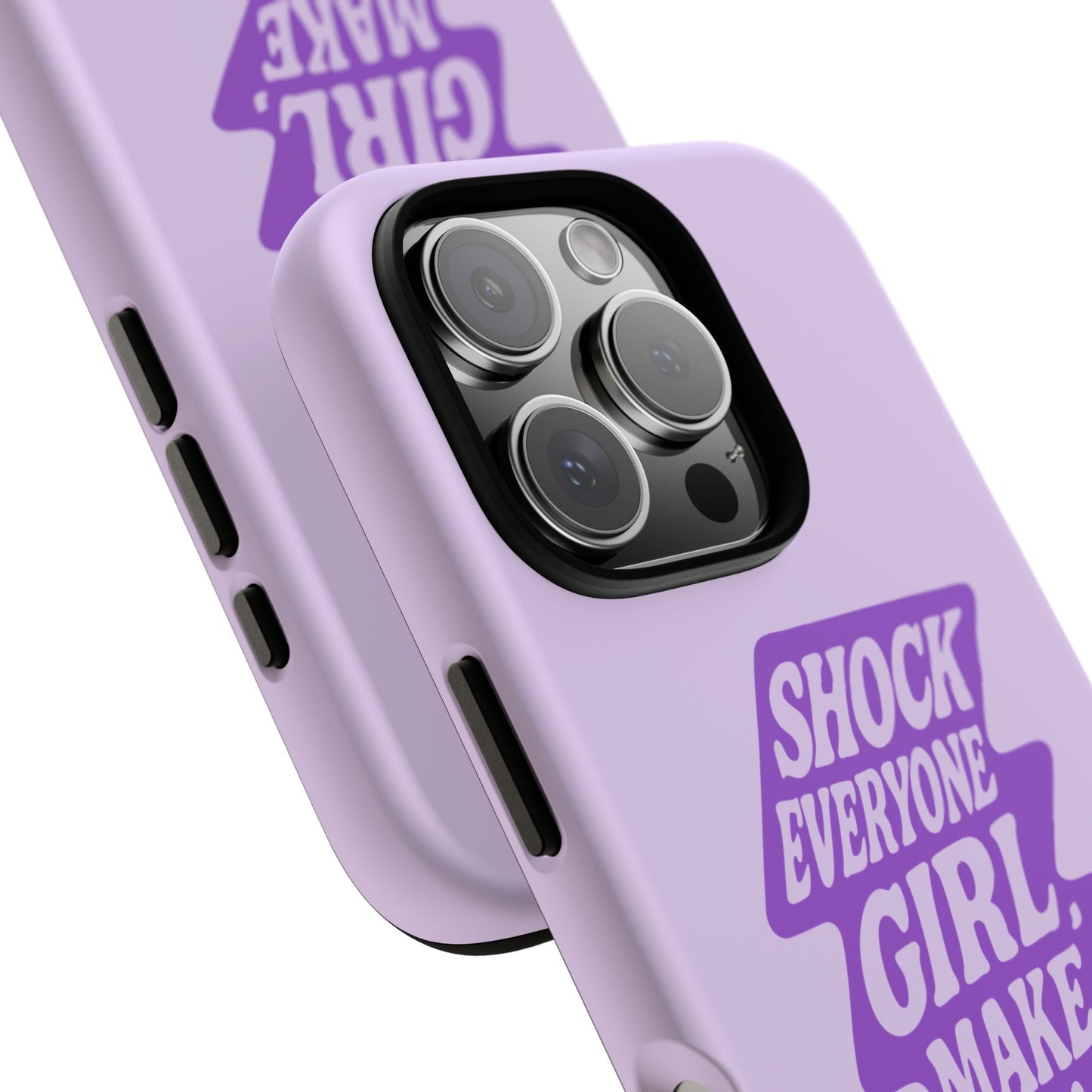 Shock Everyone - Coque iPhone (violet)