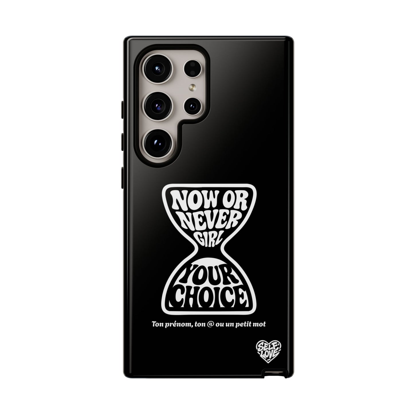 Now Or Never Girl - Coque Samsung (noir)