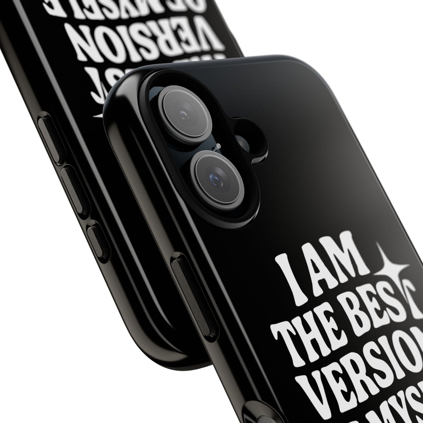 I Am The Best Version Of Myself - Coque iPhone (noir)