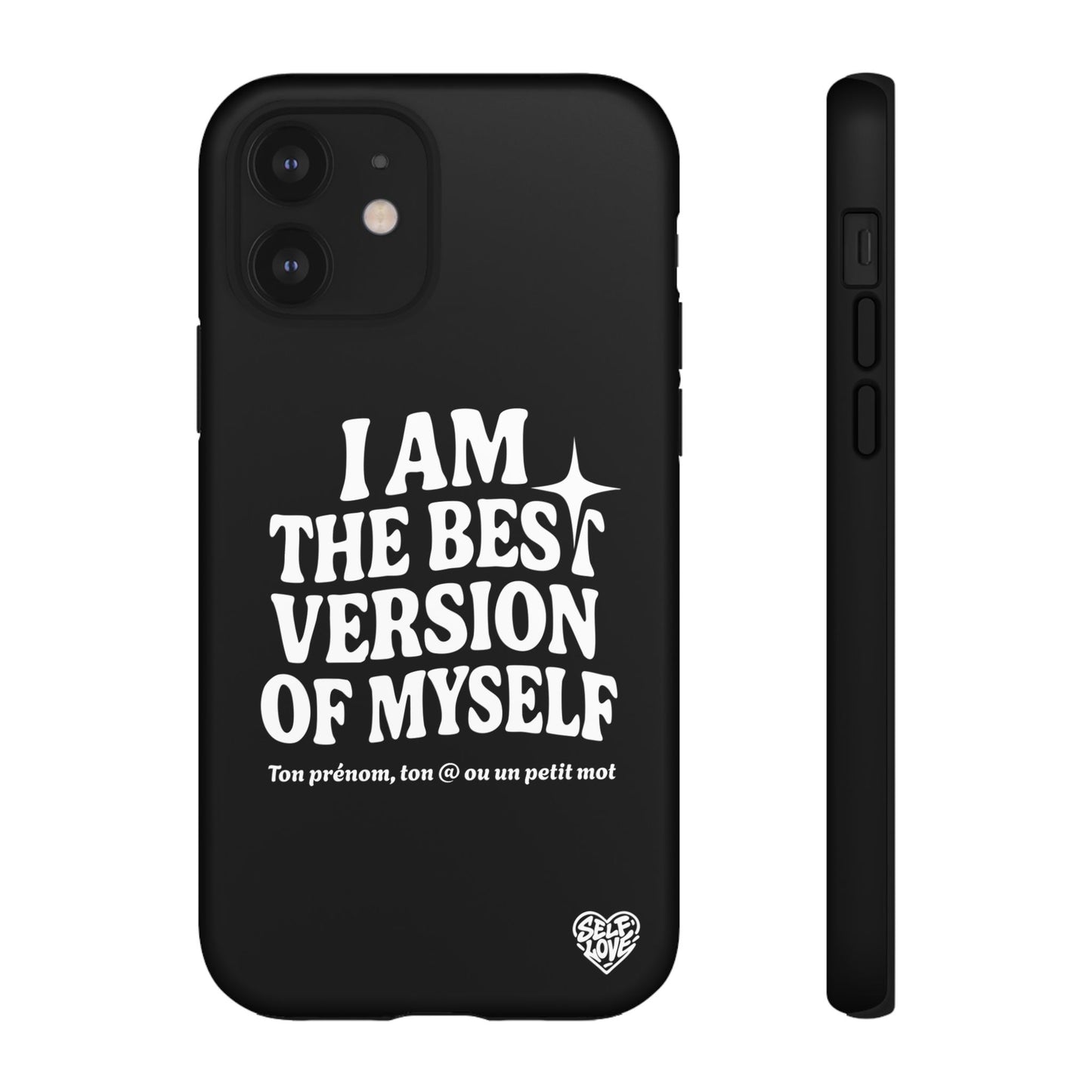 I Am The Best Version Of Myself - Coque iPhone (noir)