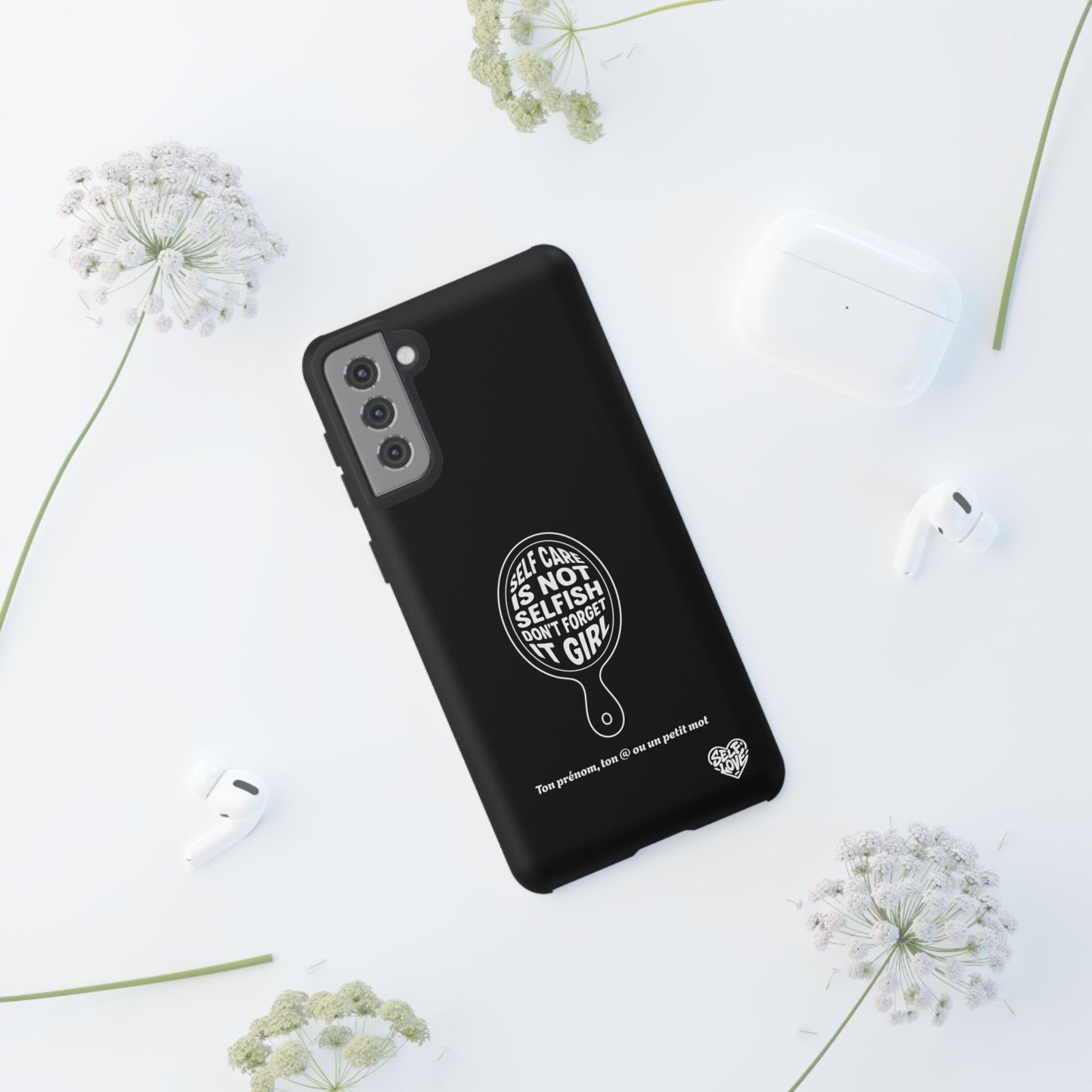 Self Care - Coque Samsung (noir)