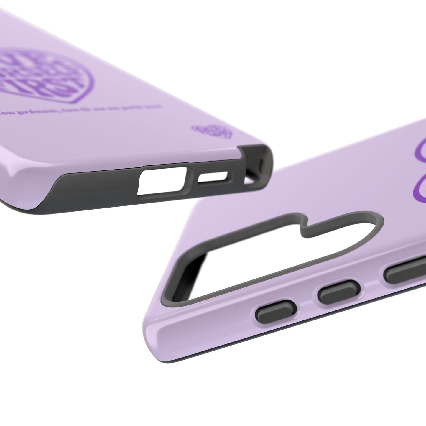Love Yourself First - Coque Samsung (violet)