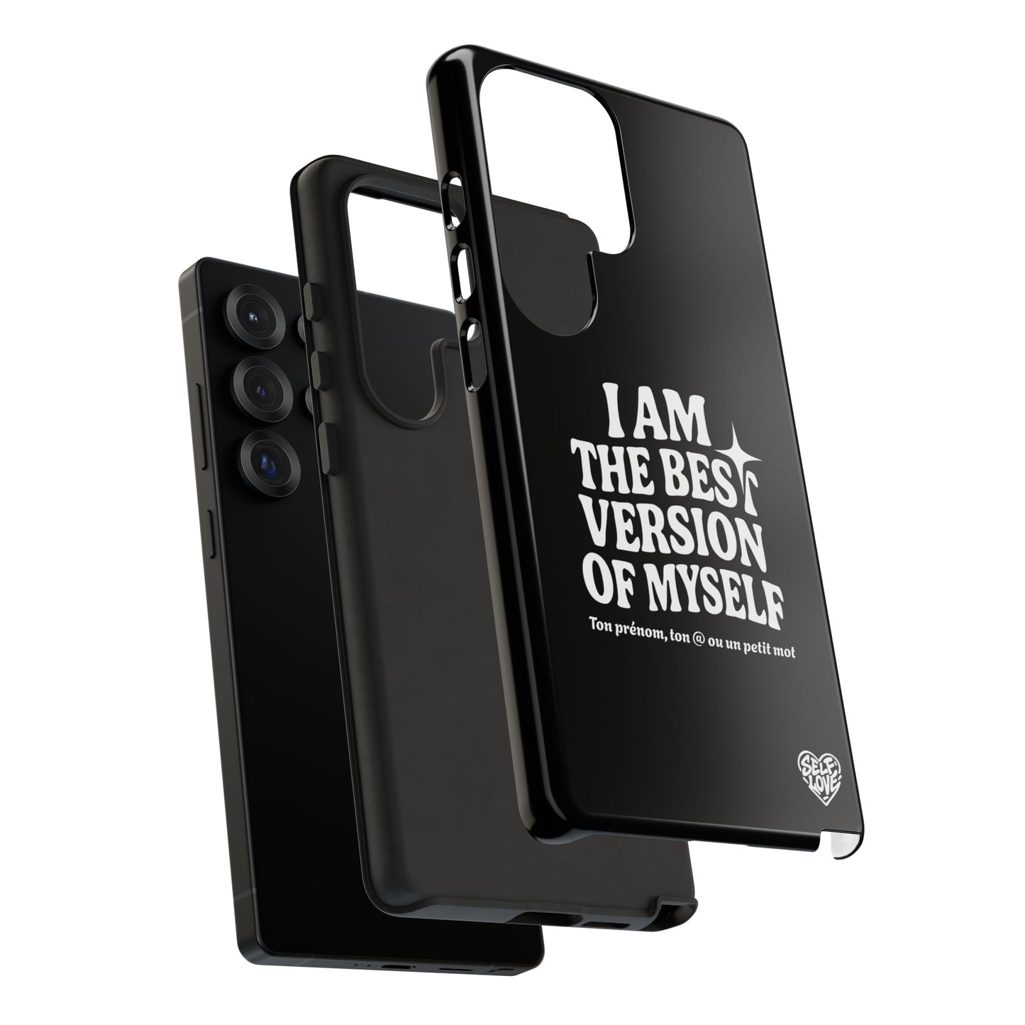 I Am The Best Version Of Myself - Coque Samsung (noir)