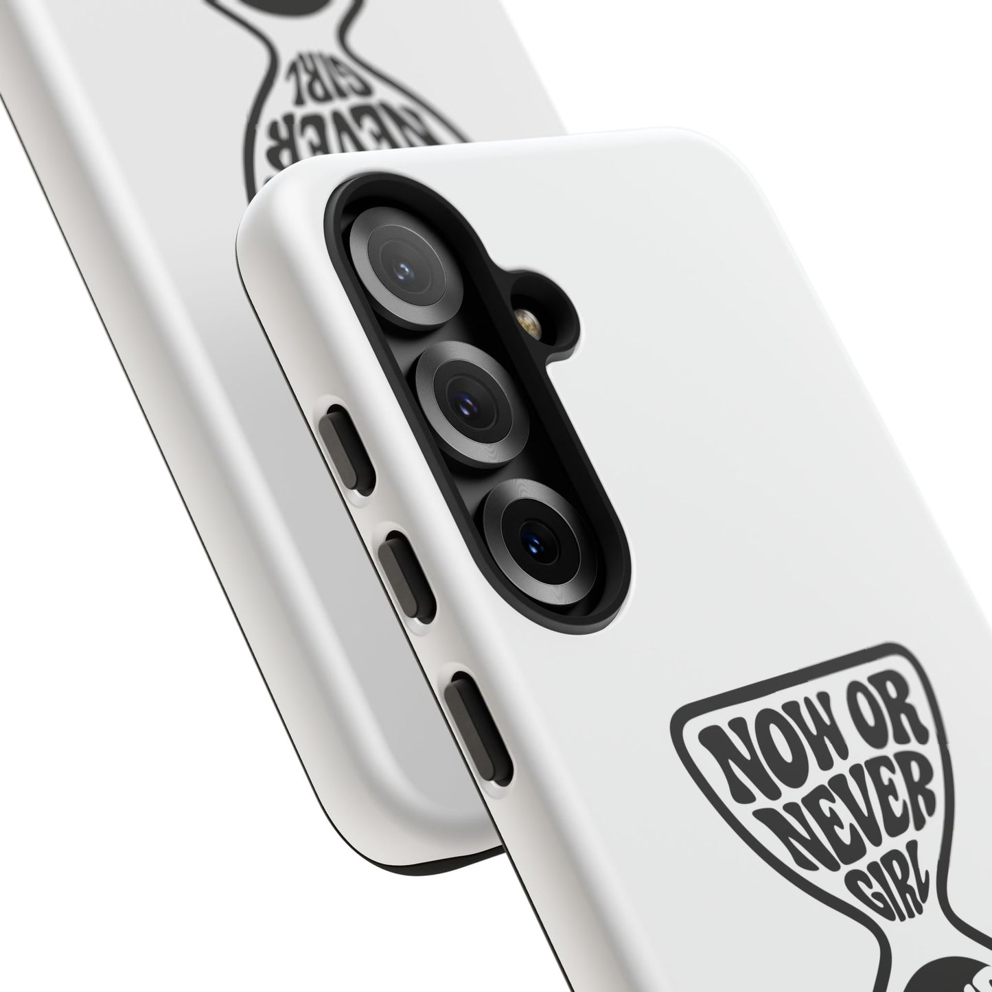 Now Or Never Girl - Coque Samsung (blanc)