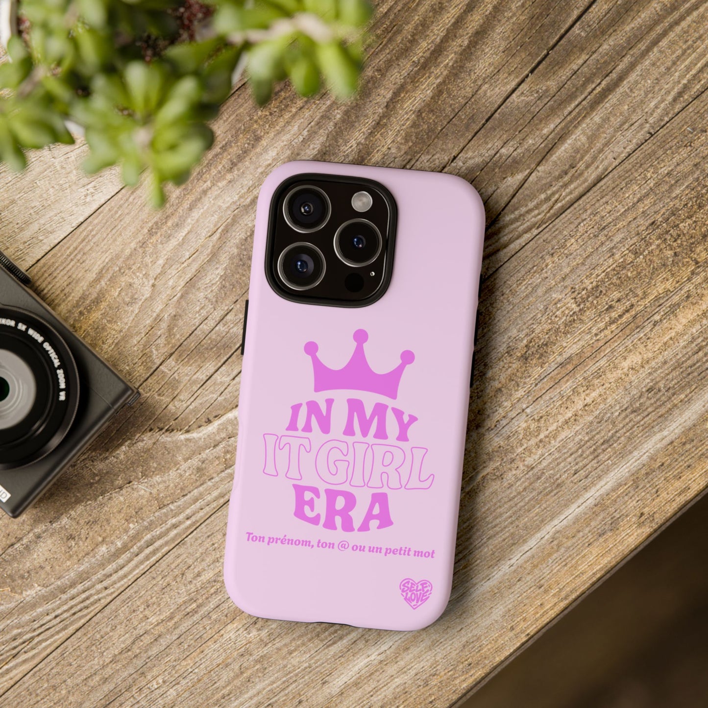 In My It Girl Era - Coque iPhone (rose)