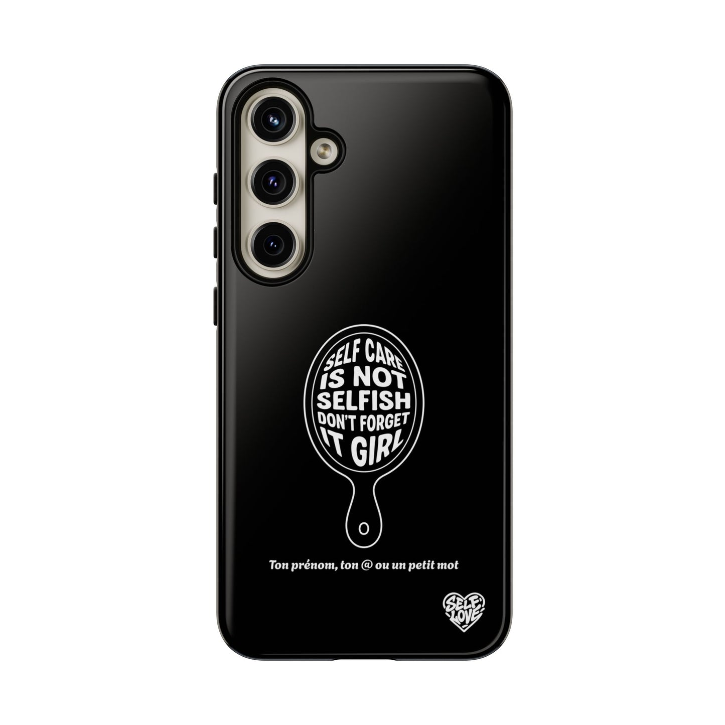 Self Care - Coque Samsung (noir)