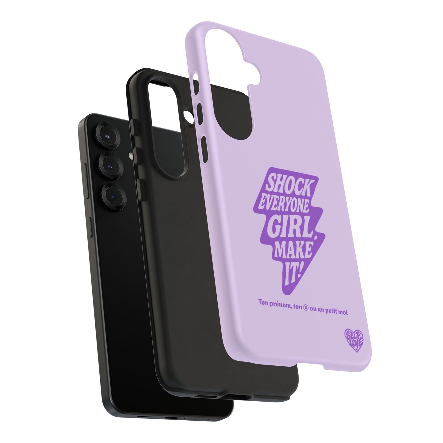 Shock Everyone - Coque Samsung (violet)