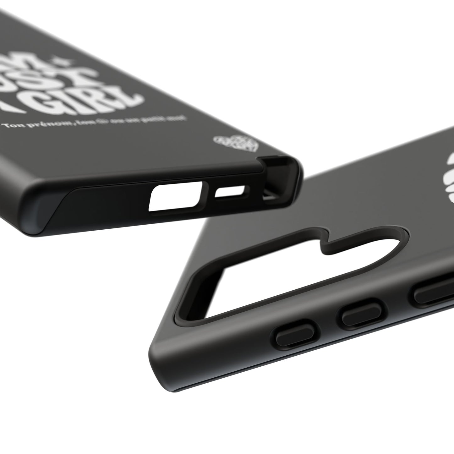 Im Just A Girl - Coque Samsung (noir)
