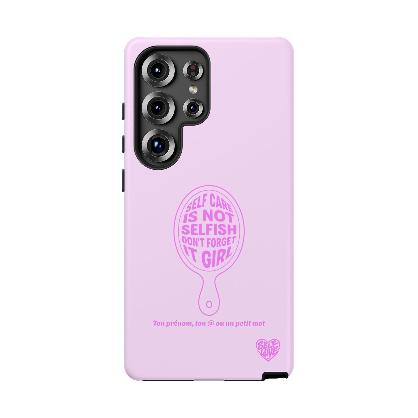 Self Care - Coque Samsung (rose)