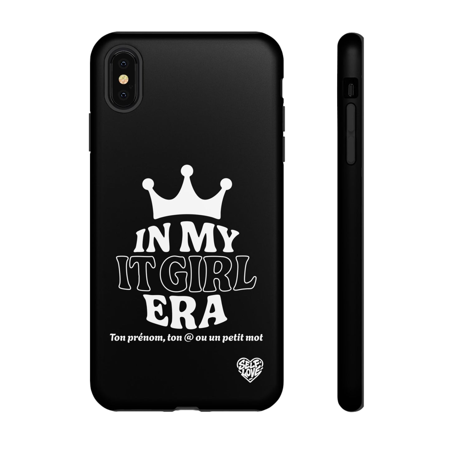 In My It Girl Era - Coque iPhone (noir)