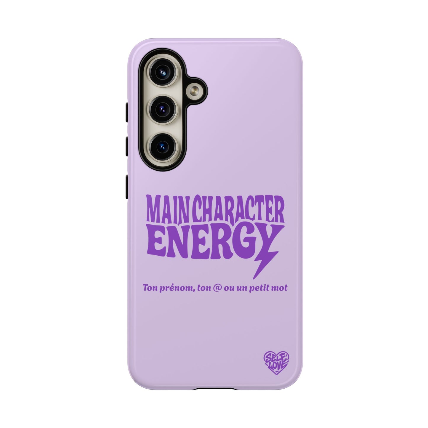 Main Character Energy - Coque Samsung (violet)