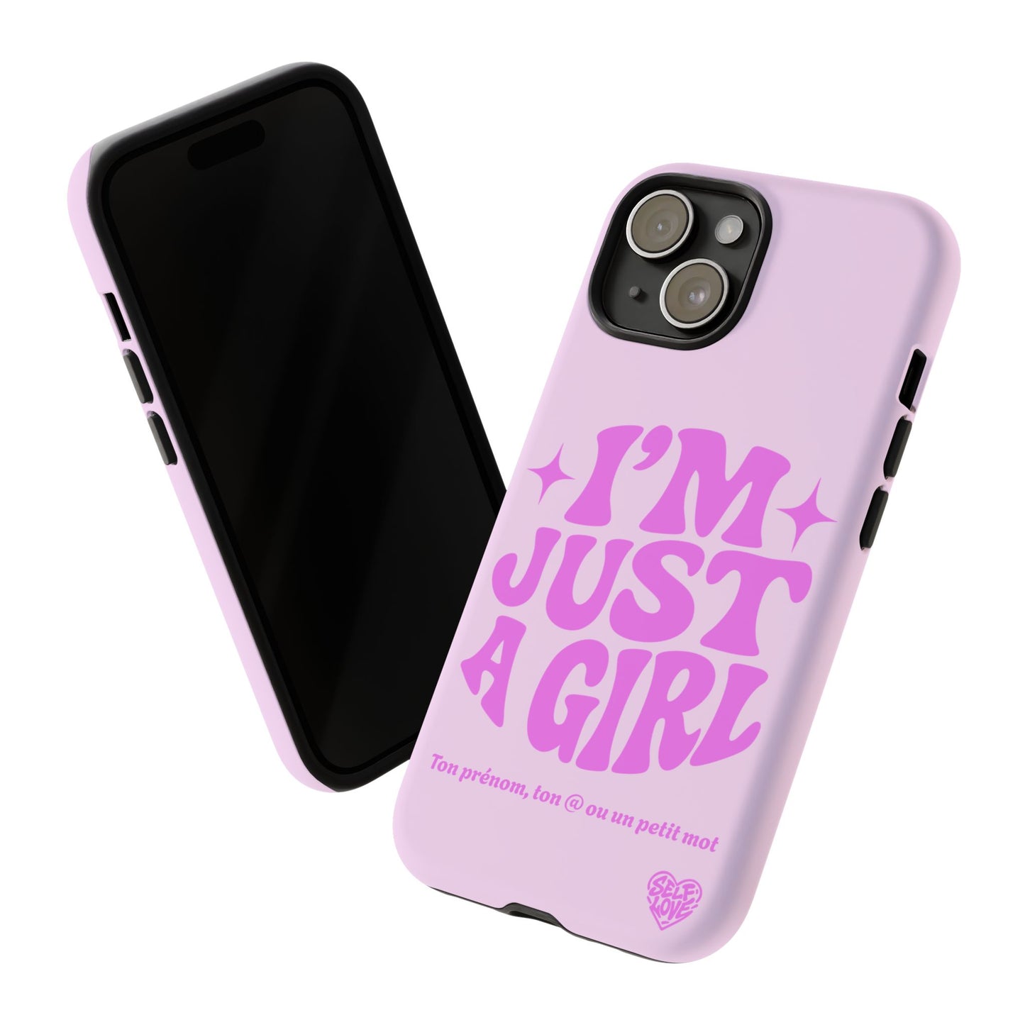 Im Just A Girl - Coque iPhone