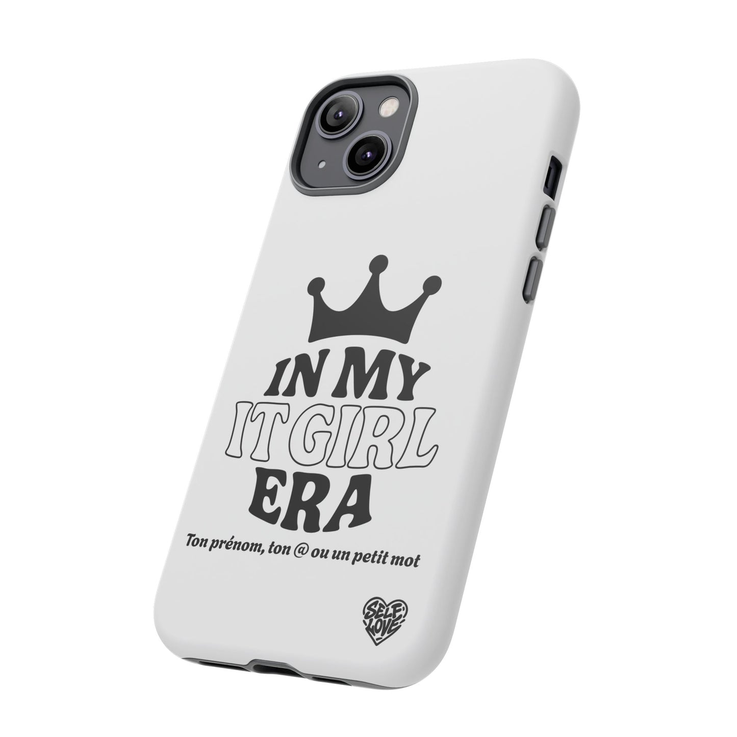 In My It Girl Era - Coque iPhone (blanc)