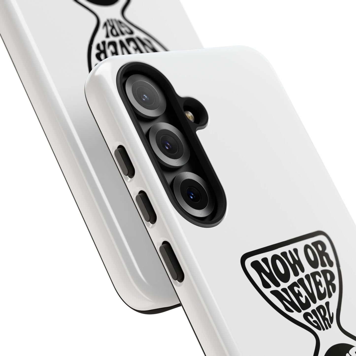 Now Or Never Girl - Coque Samsung (blanc)
