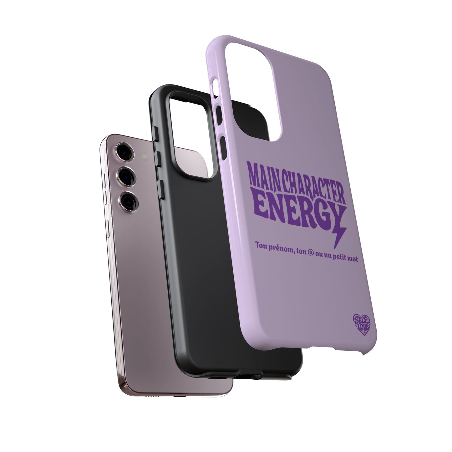 Main Character Energy - Coque Samsung (violet)