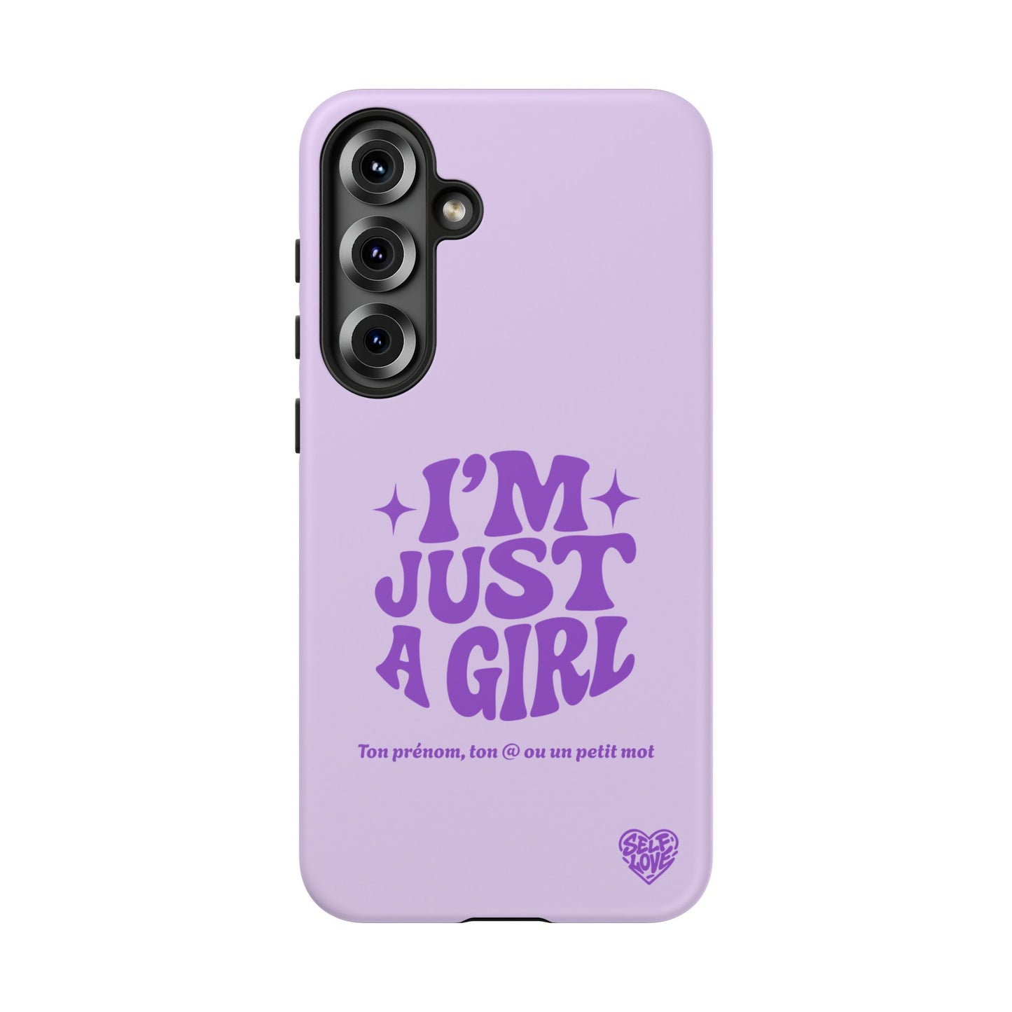 Im Just A Girl - Coque Samsung (violet)
