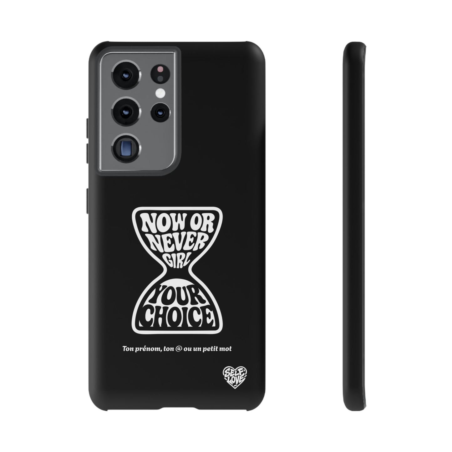 Now Or Never Girl - Coque Samsung (noir)