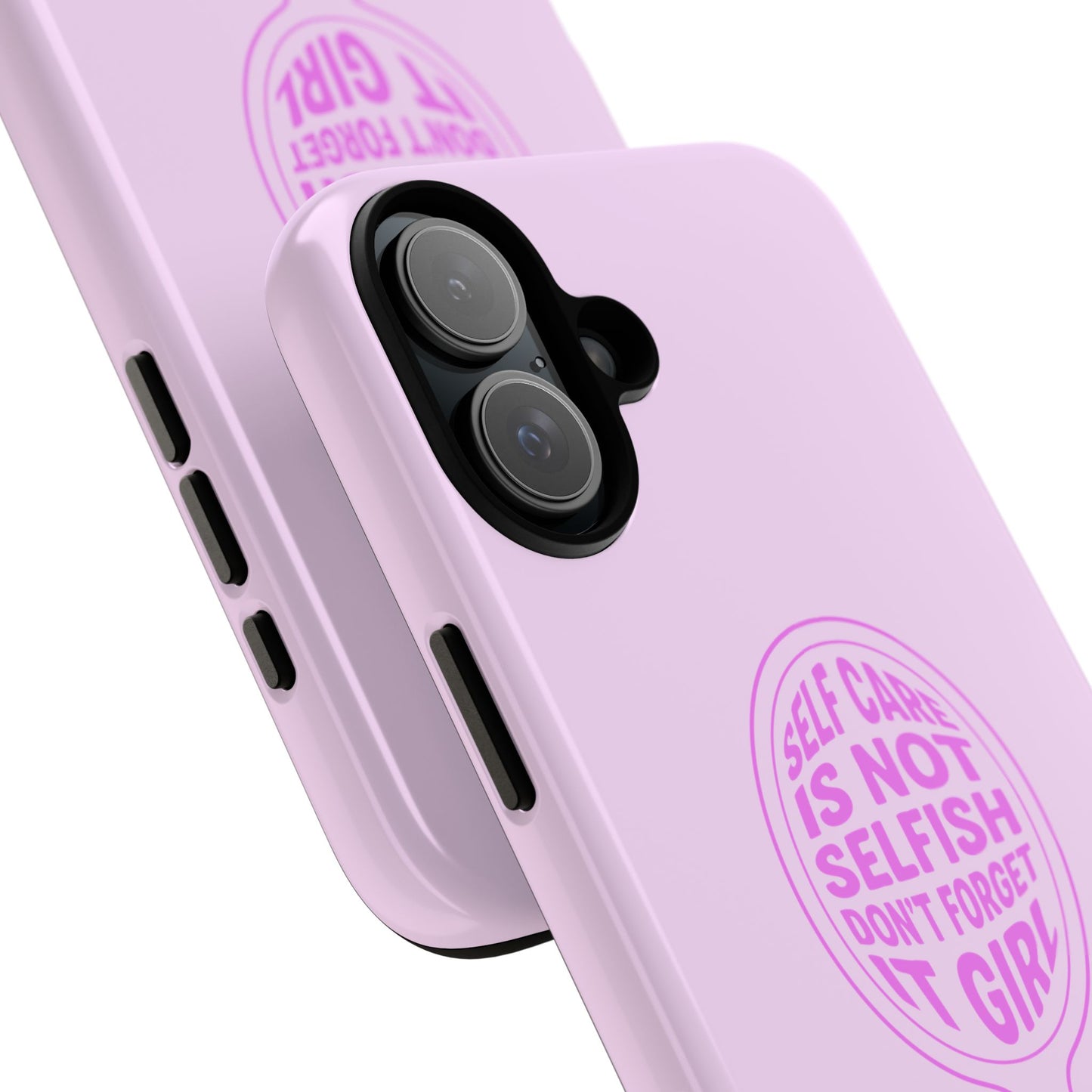 Self Care - Coque iPhone (rose)