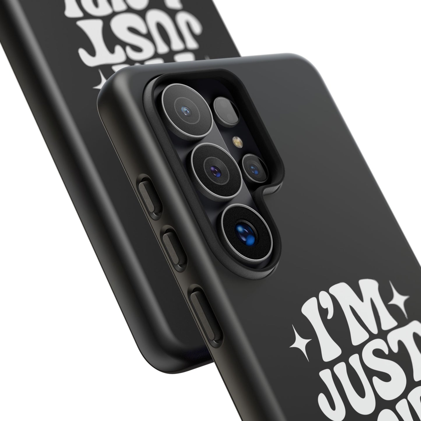 Im Just A Girl - Coque Samsung (noir)