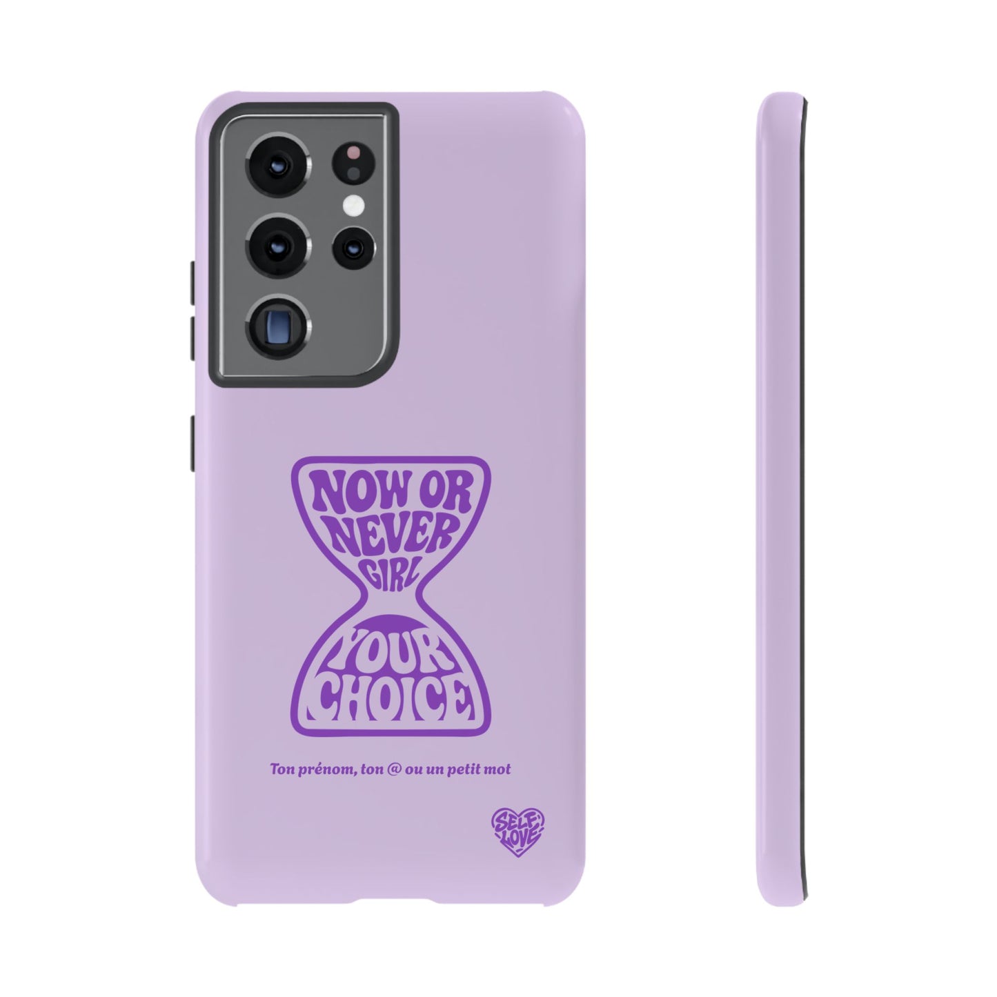 Now Or Never Girl - Coque Samsung (violet)