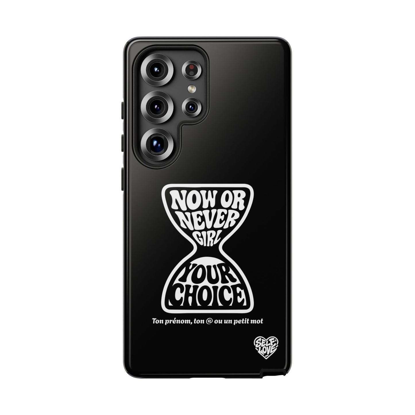Now Or Never Girl - Coque Samsung (noir)