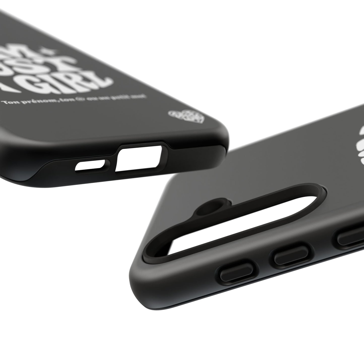 Im Just A Girl - Coque Samsung (noir)
