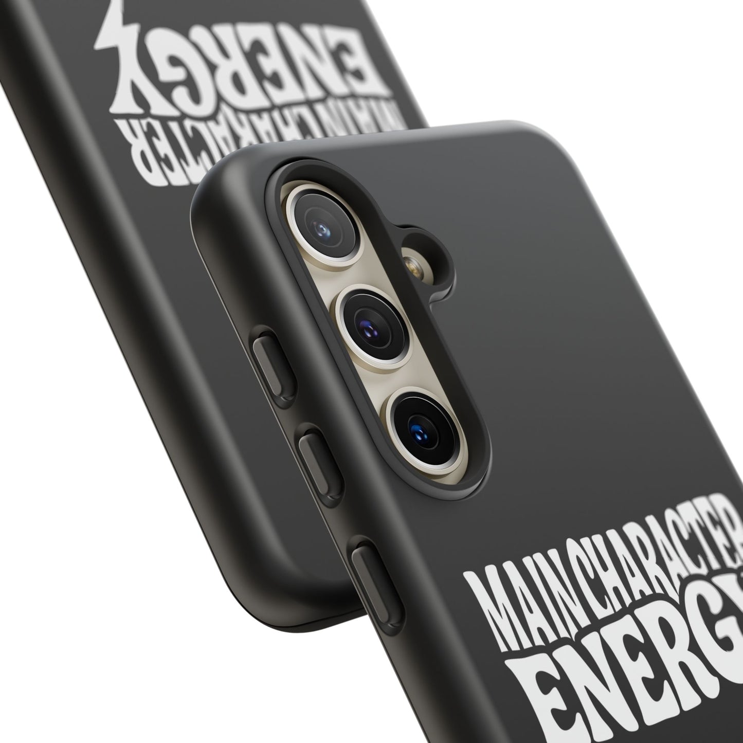 Main Character Energy - Coque Samsung (noir)