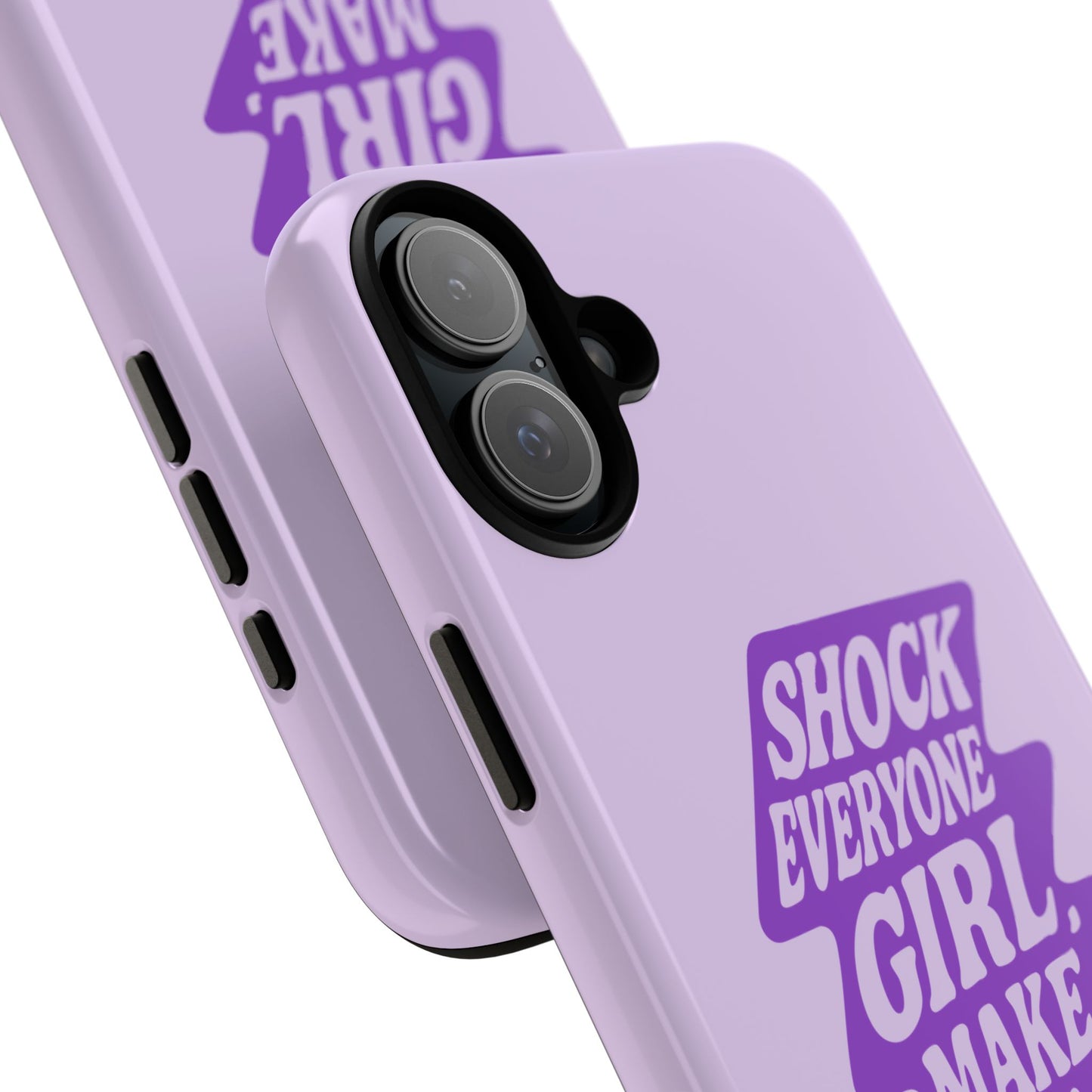 Shock Everyone - Coque iPhone (violet)