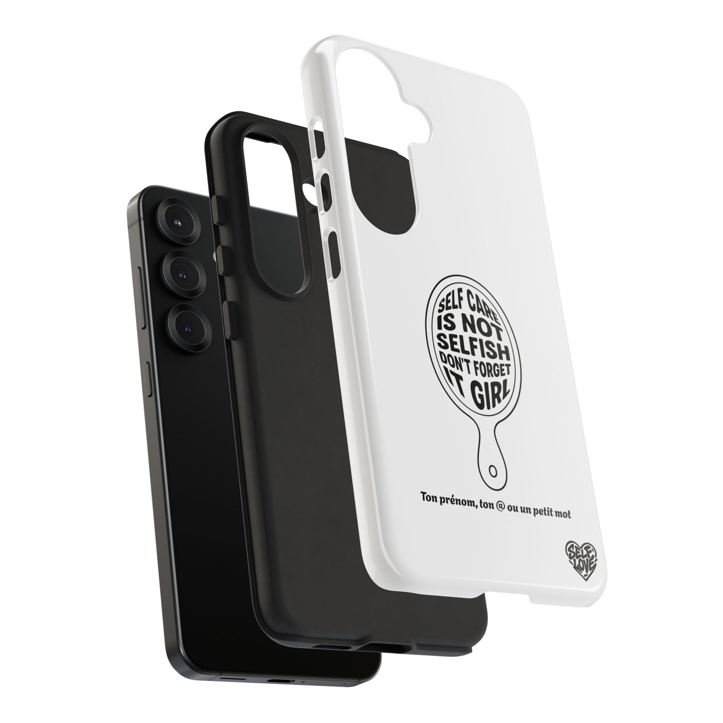 Self Care - Coque Samsung (blanc)