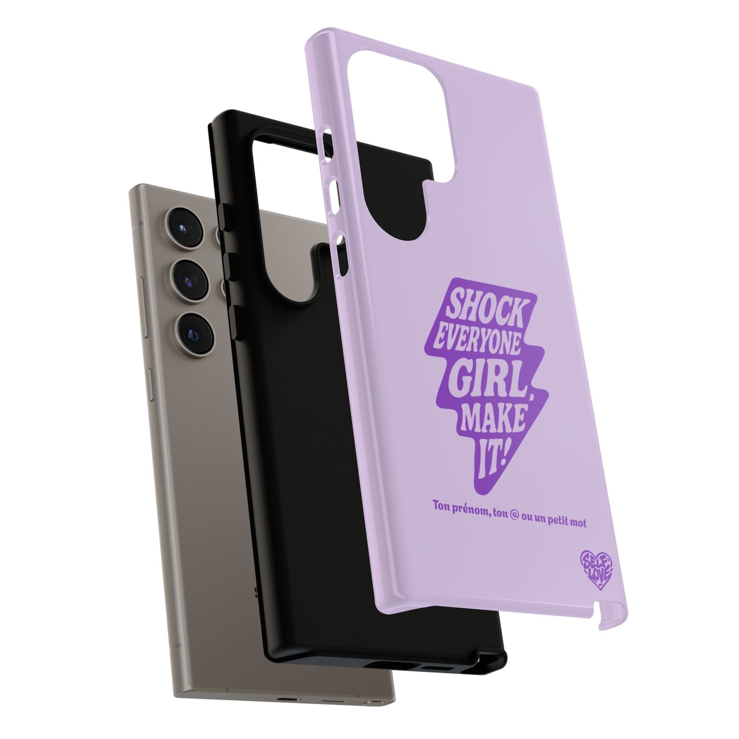 Shock Everyone - Coque Samsung (violet)