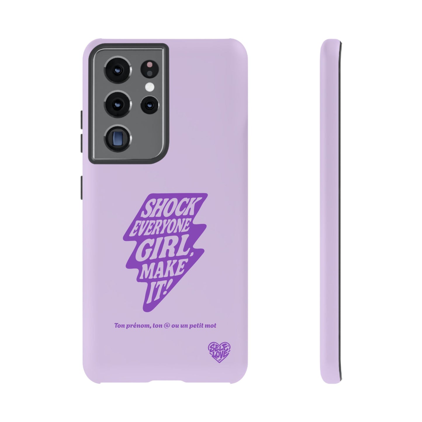 Shock Everyone - Coque Samsung (violet)