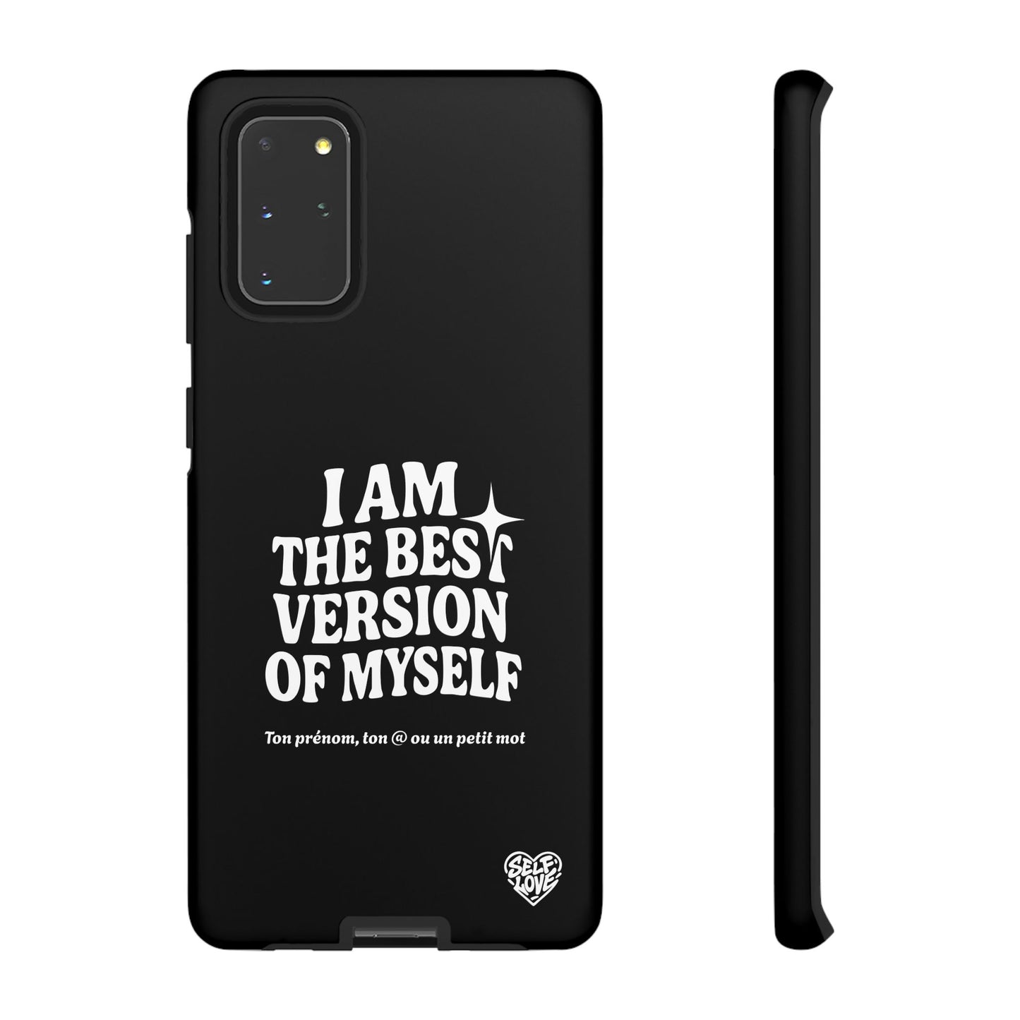I Am The Best Version Of Myself - Coque Samsung (noir)