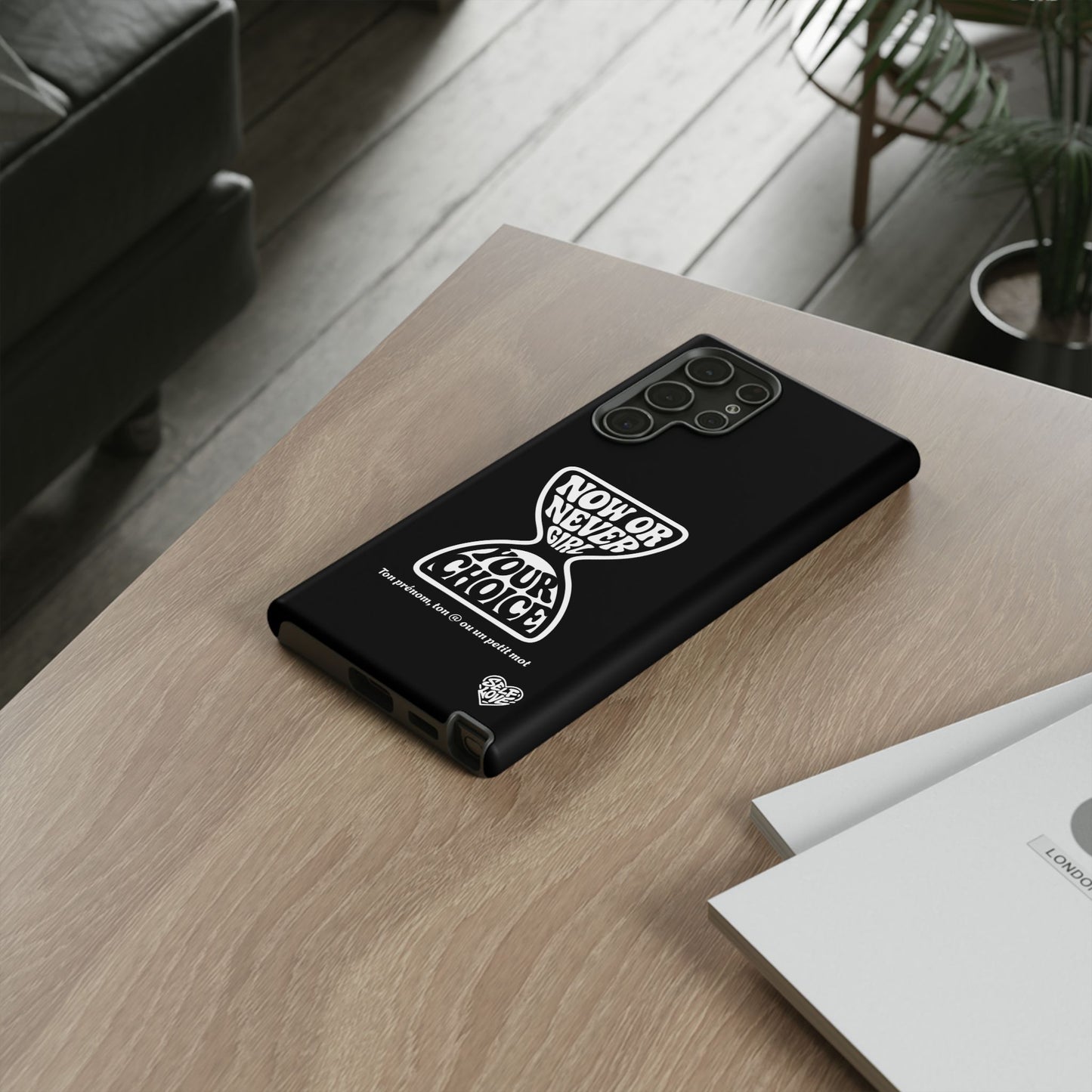 Now Or Never Girl - Coque Samsung (noir)