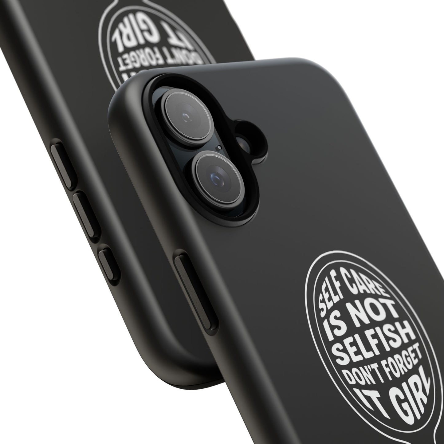 Self Care - Coque iPhone (noir)